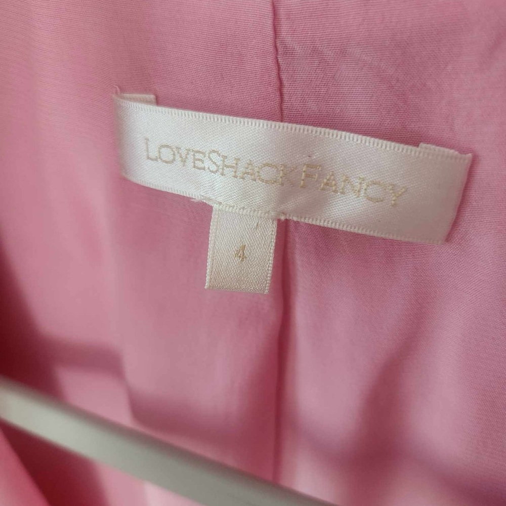 Love Shack Fancy Pink Blazer